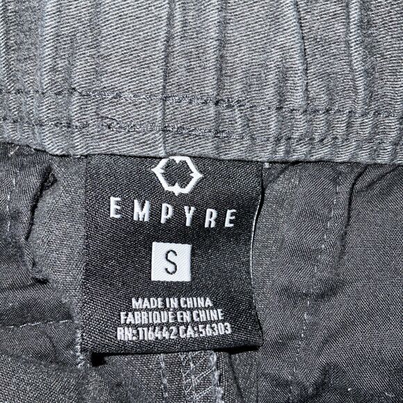 Empyre Pants Mens Size S Gray Creager Jogger Twill Casual - Picture 2 of 10